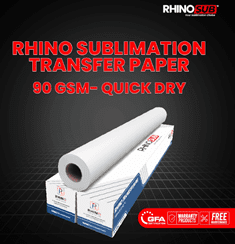 PAPER SUBLIM ROLL QUICK DRY 90 GSM 1.8*100 M