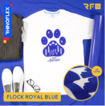 POLYFLEX FLOCK ROYAL BLUE