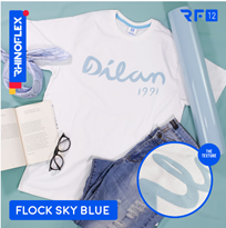 POLYFLEX FLOCK SKY BLUE