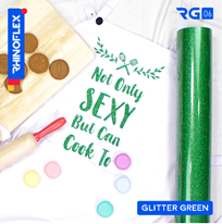 POLYFLEX GLITTER GREEN