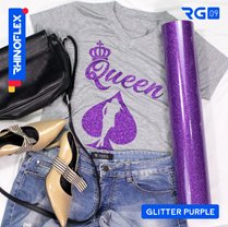 POLYFLEX GLITTER PURPLE