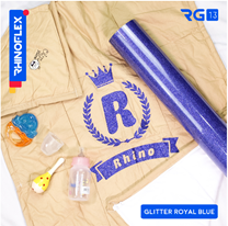 POLYFLEX GLITTER ROYAL BLUE