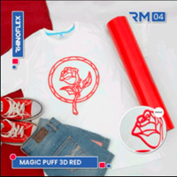 POLYFLEX MAGIC PUFF 3D RED