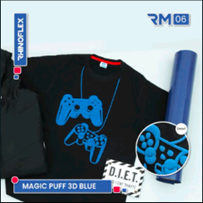 POLYFLEX MAGIC PUFF 3D BLUE